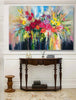 'Full Of Flowers'Hand Embellished Canvas Print - Limited Edition