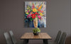 ‘Flowers In Gold Vase’