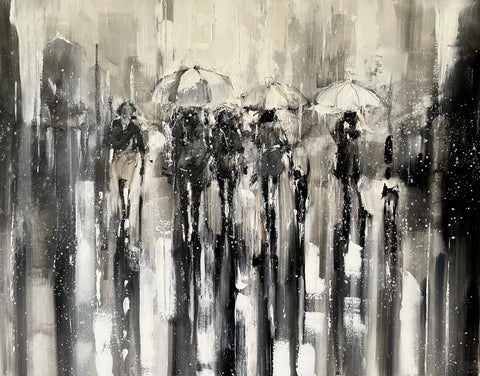 ‘Streets of London’ Oil Painting
