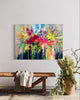 'Full Of Flowers'Hand Embellished Canvas Print - Limited Edition
