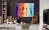 ‘Rain Of Colour’ Acrylic Painting