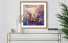 Friend Day Walks Embellished Canvas Print