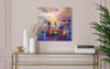Friend Day Walks Embellished Canvas Print