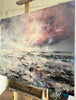 'Path to the Sun' Hand Embellished Limited Edition Print on Canvas