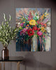 ‘Autumn Glow II’ Hand Embellished Limited Edition Print on Canvas