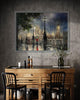 'Shadows and Snow' Original Oil Painting
