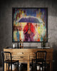 'Gone withe The Rain' Hand Embellished Limited Edition Print on Canvas