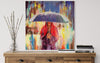 'Gone withe The Rain' Hand Embellished Limited Edition Print on Canvas