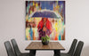 'Gone withe The Rain' Hand Embellished Limited Edition Print on Canvas