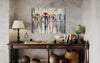 'Winter In the City' Hand Embellished Limited Edition Print on Canvas