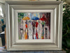 'Chasing Summer II' Framed Oil Painting
