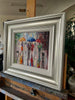 'Chasing Summer II' Framed Oil Painting