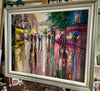 'Carnaby Street' Original Oil Painting Framed