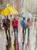 'Carnaby Street' Original Oil Painting Framed