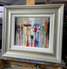 'Rain in Paris' Framed Oil Painting
