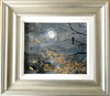 ‘Winter Moon’ Original Oil Painting Framed (with gold leaf)