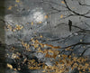 ‘Winter Moon’ Original Oil Painting Framed (with gold leaf)