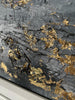 ‘Winter Moon’ Original Oil Painting Framed (with gold leaf)