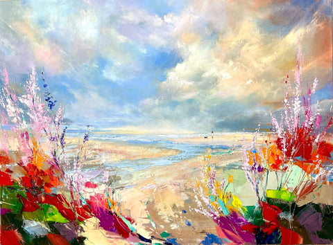 Glowing Harmony Oil Painting