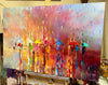 'Beach In Colour' Oil Painting