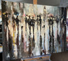 Lights In London Mixed Media Painting