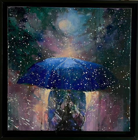 ‘Under The Moon’ Oil Painting
