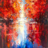‘Trees and Shadows’ Oil Painting