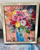 The Bouquet Framed Oil Painting
