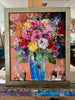 The Bouquet Framed Oil Painting