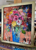 The Bouquet Framed Oil Painting