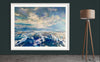 ‘Sea Of Hope’Hand Embellished Canvas Print - Limited Edition