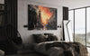 ‘After Rain in Edinburgh’ Large Oil Painting