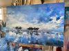‘Time Riders’ Large Oil Painting