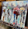 ‘City in Snow’ Oil Painting