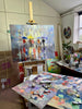 ‘Lost In The City’s’ Oil Painting