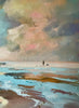‘Fallowing The Storm’ Hand Embellished Canvas Print - Limited Edition