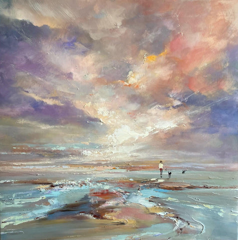 ‘Happy Souls’Mixed Media Painting