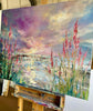 ‘Sea Of Purple’ Oil Painting