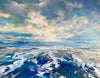 ‘Sea Of Hope’Hand Embellished Canvas Print - Limited Edition