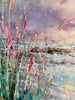 ‘Sea Of Purple’ Oil Painting