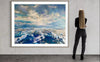 ‘Sea Of Hope’Hand Embellished Canvas Print - Limited Edition