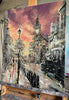 ‘London Night’s’ Hand Embellished Limited Edition Print on Canvas