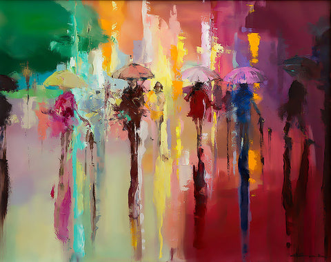 'Stroll Through Rainbow', 2014 Contemporary Limited Edition Print