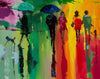 'Summer Stroll in London' Limited Edition Print
