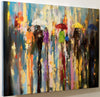 'A Rainy Day Walk', 2015 Limited Edition Print Ready To Hang