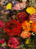 'Autumn Bunch', 2015 Limited Edition Prints - Eva Czarniecka Umbrella Oil paintings Rain London Streets Pallets Knife Limited Edition Prints Impressionism Art Contemporary