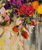 'Autumn Bunch', 2015 Limited Edition Prints - Eva Czarniecka Umbrella Oil paintings Rain London Streets Pallets Knife Limited Edition Prints Impressionism Art Contemporary