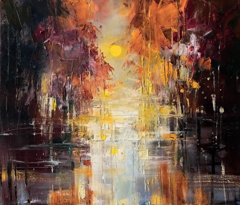 'Hazy Shades of Autumn' Limited Edition Canvas Print