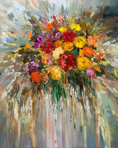 'Spring Roses', 2016 Contemporary Limited Edition Print