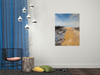 'A Day At The Beach' Mumbles (2016) Oil painting displayed on wall